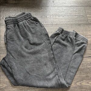 PINK Gray Jogger Pants